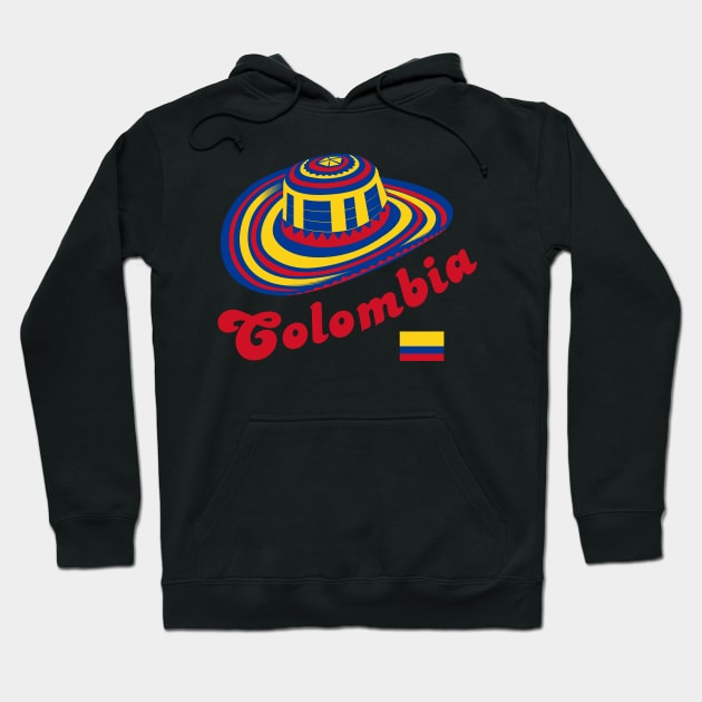 Sombrero vueltiao - colombian hat Hoodie by verde